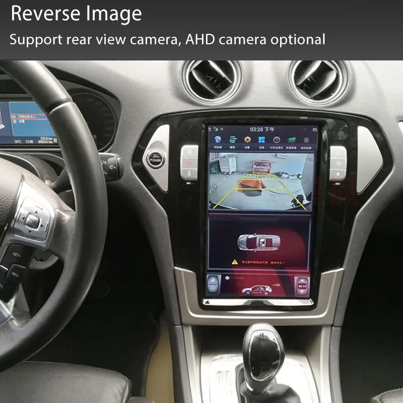 Android 10 12 8 дюйма вертикальный экран автомобильное радио в стиле Тесла GPS Carplay