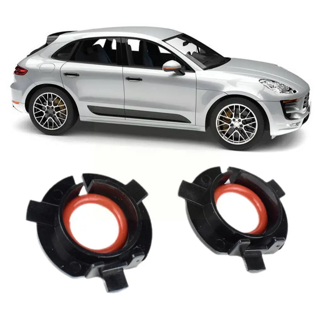 

Black Plastic H7 Led Headlight Bulb Base Adapter Holders Socket Mounting Bracket For New Tucson S9x5