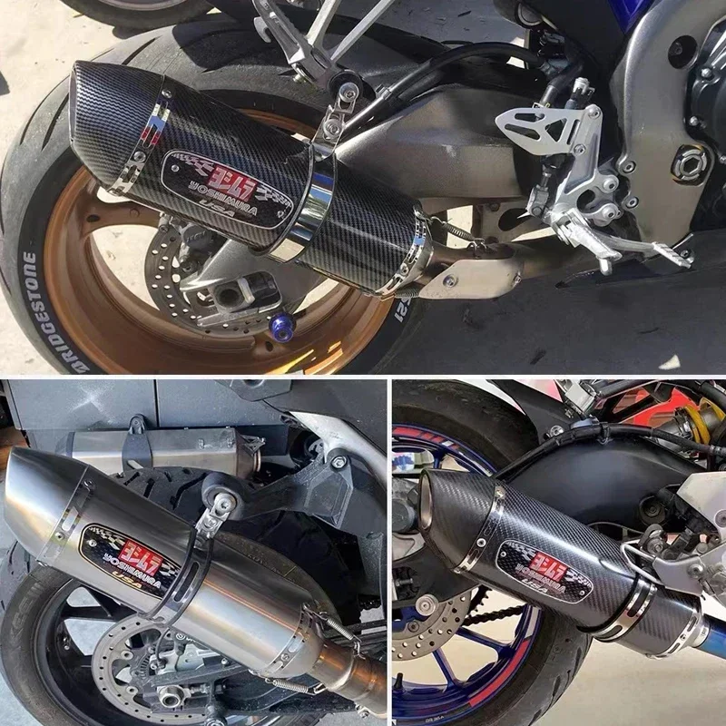 Универсальная мотоциклетная выхлопная труба yoshimura r77 51 мм db глушитель для honda pcx 125