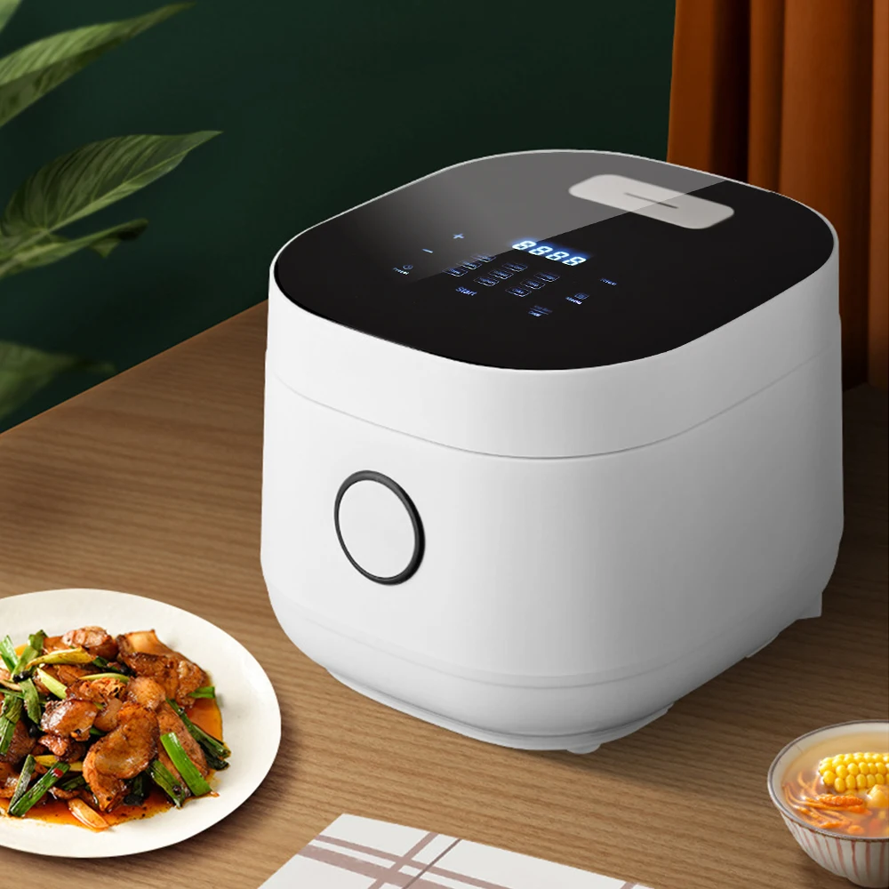 

Rice Cooker Mini Household 3L 800W Multicooker Thickened Non Stick Inner Container Electric Cooker Electric Kitchen Appliances