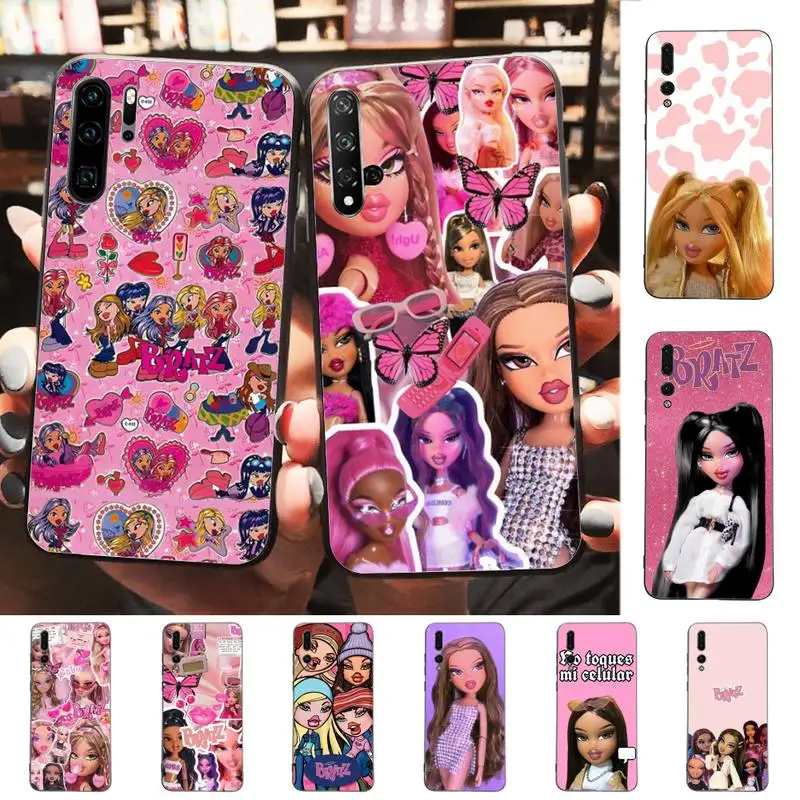 

Cute Bratz Doll Phone Case For Huawei P 8 9 10 20 30 40 50 Pro Lite Psmart Honor 10 lite 70 Mate 20lite