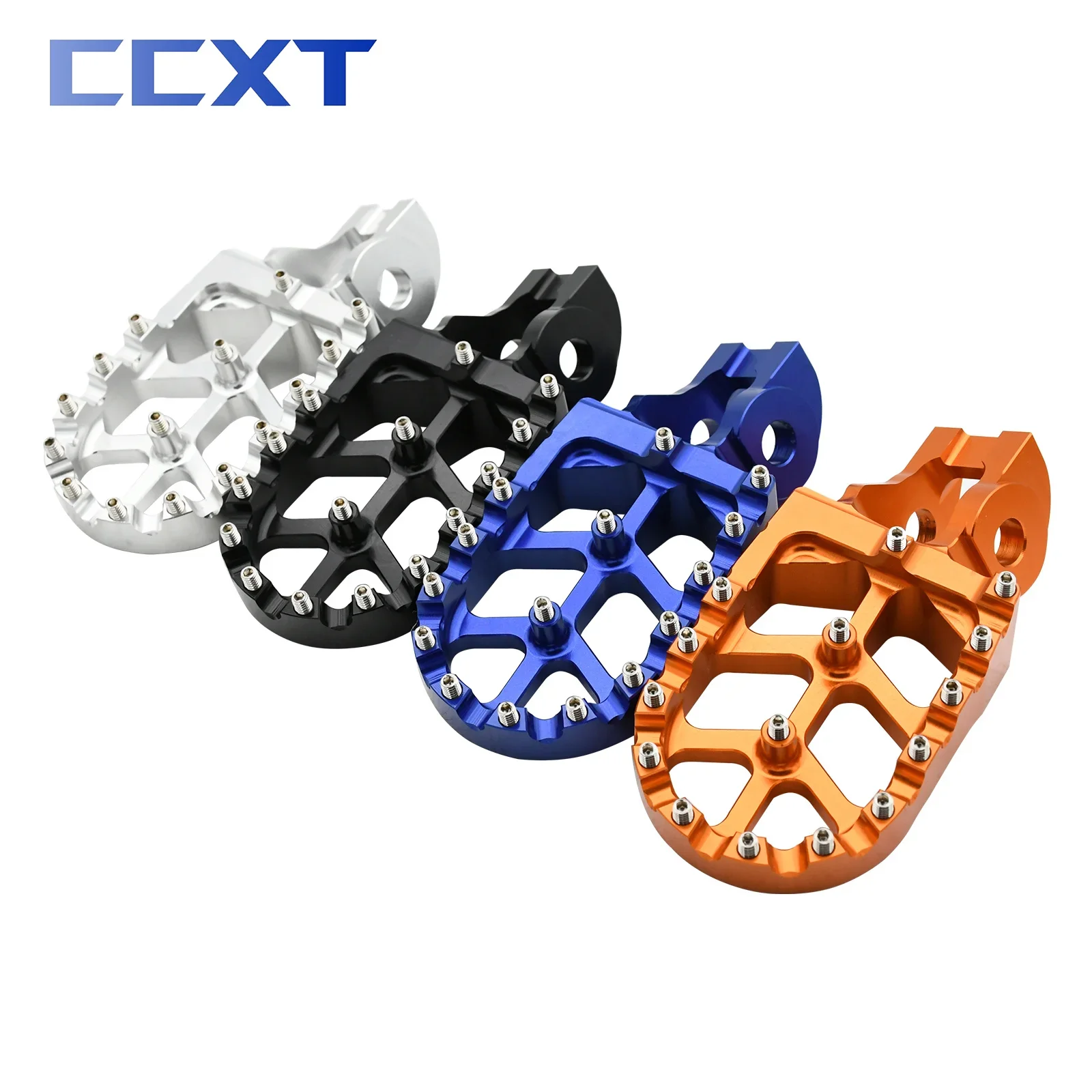 Алюминиевые подножки с ЧПУ 57 мм для ног подставки педалей SX SXF XCF KTM EXCF EXC XC 125 250 300 350