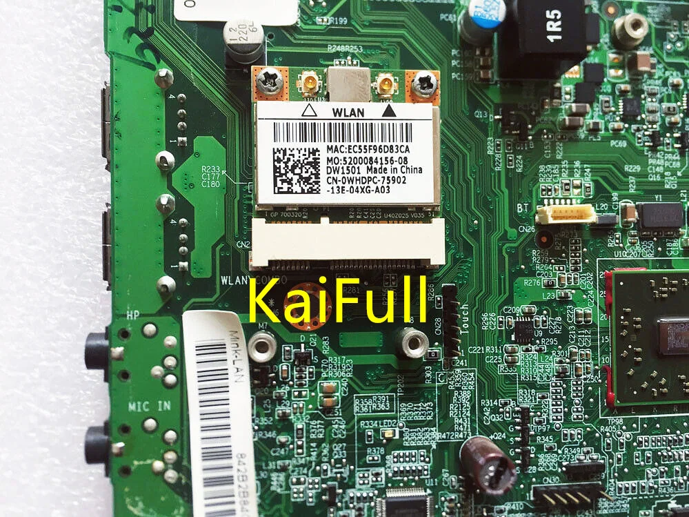 100% рабочий 0DPRF9 DPRF9 AM3 DDR3 MP-00008289-004 материнская плата для Dell Inspiron One 2305 2205 AIO ( MXM HD5470M