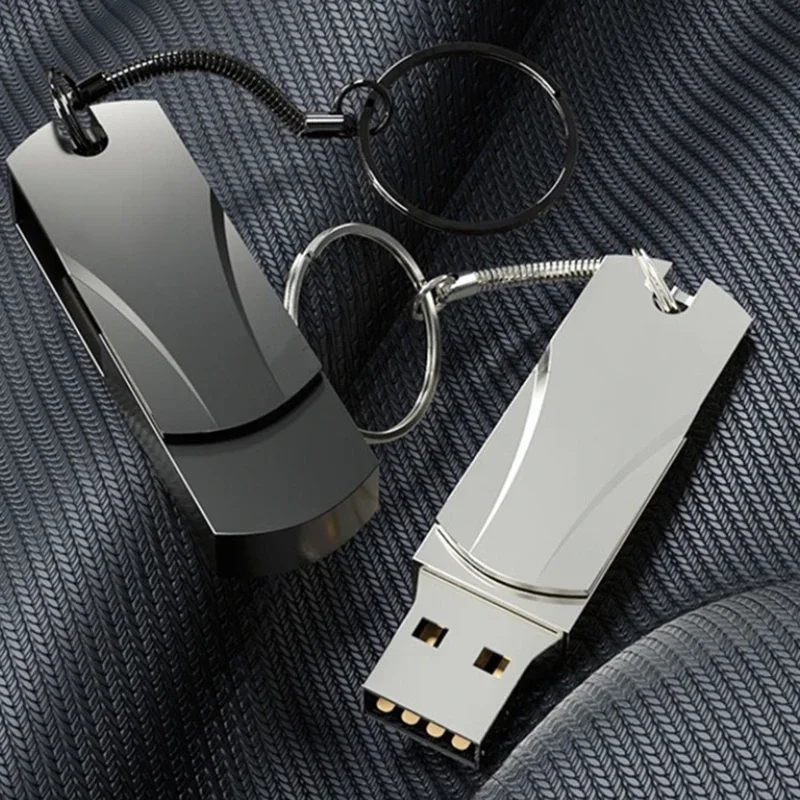 Портативный высокоскоростной металлический флэш-накопитель мини-флешка USB 2 0