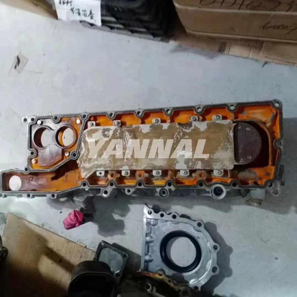 

6WG1 Oil Cooler Assembly For Isuzu Engine Part