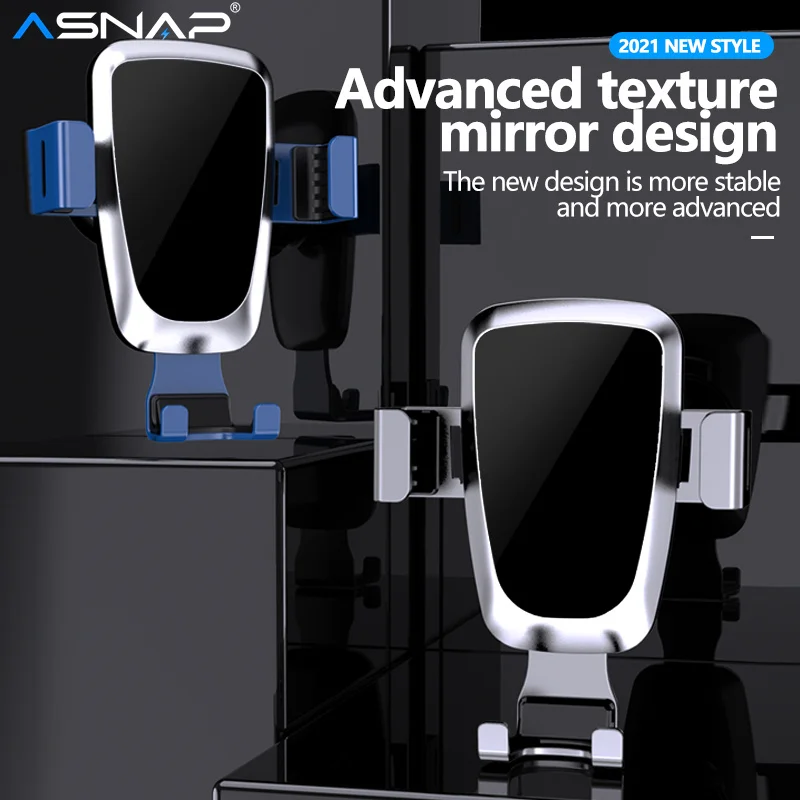 ASNAP Автомобильный держатель для телефона с крючком/зажимом установленная на