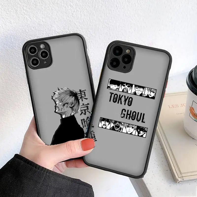 

Tokyo Ghoul anime Phone Case matte transparent For iphone 7 8 11 12 13 plus mini x xs xr pro max cover