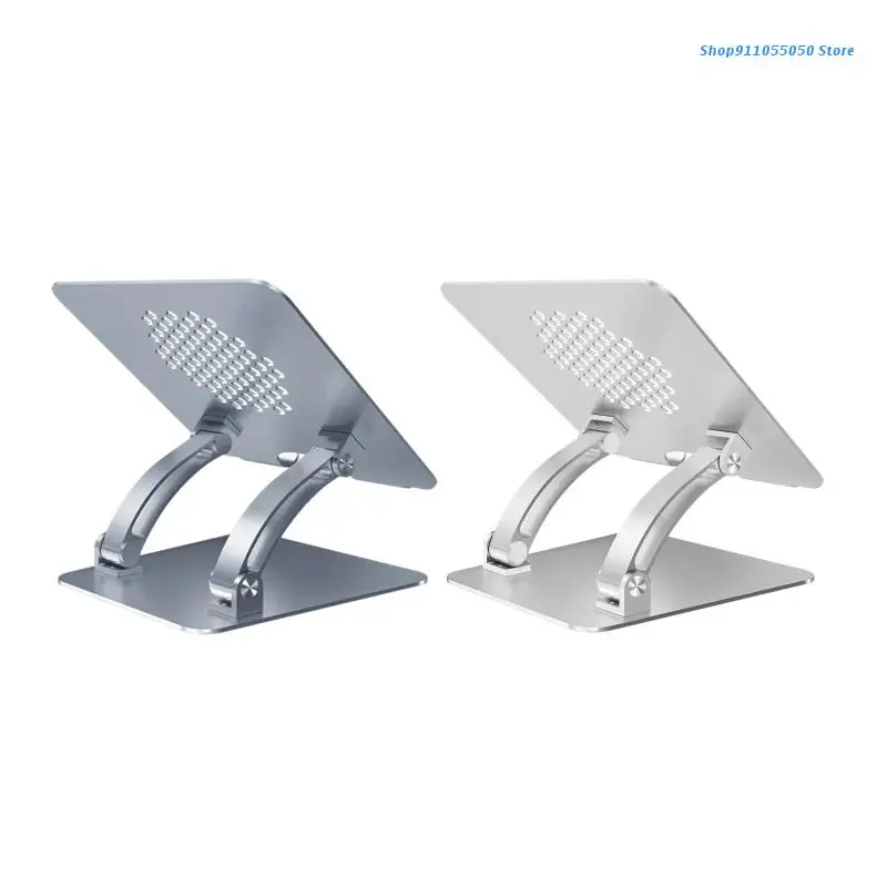 C5AB Ergonomic Aluminum Laptop Stand with Heat-Vent Laptop Lifting for 99% Laptops