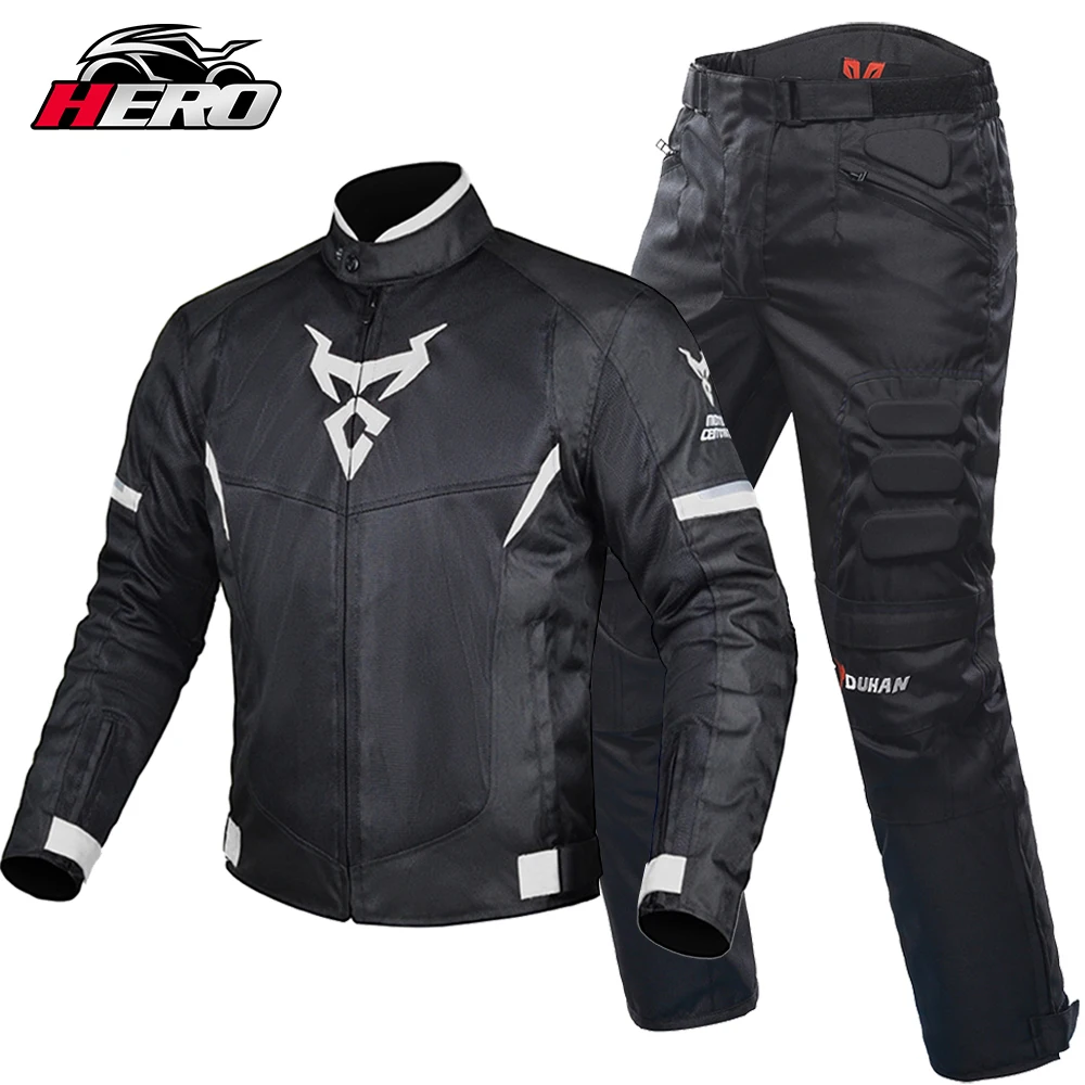 

New Motorcycle Jacket Protective Clothing Men's Summer Breathable Mesh Breathable Riding Suit Racing Jacket Protective Clothing