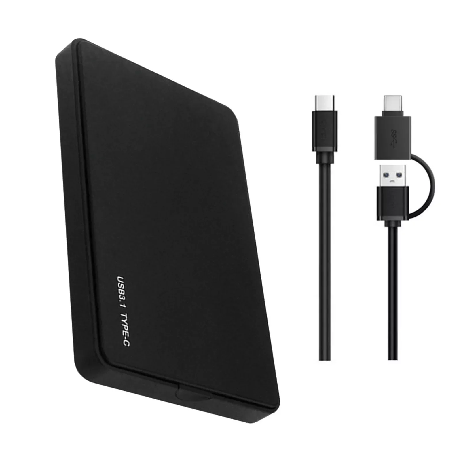 

2.5-inch HDD Case Hard Disk Box Portable USB3.1/Type C Mobile HDD Enclosure SSD Case for Computer Game Accessories