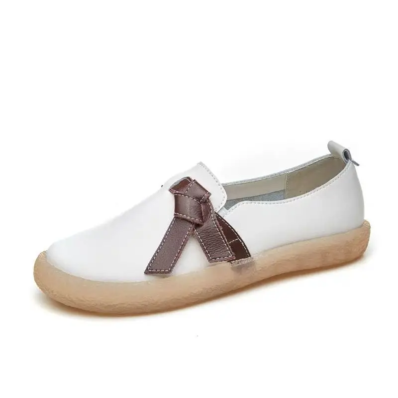 

Spring and Autumn Women Flat Shoes Round Toe Women Loafers Non-slip Soft Bottom Sneakers for Women