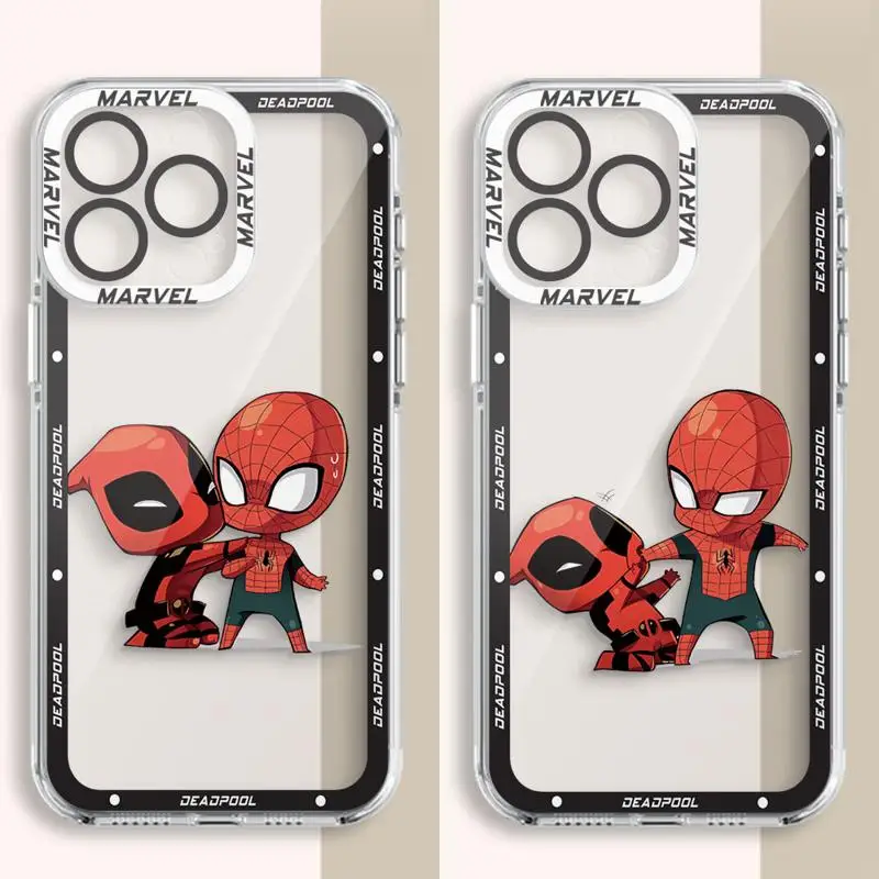 Милый чехол для телефона Marvel с изображением Человека-паука дедпула Honor X7b 4G X8 X8a X8b