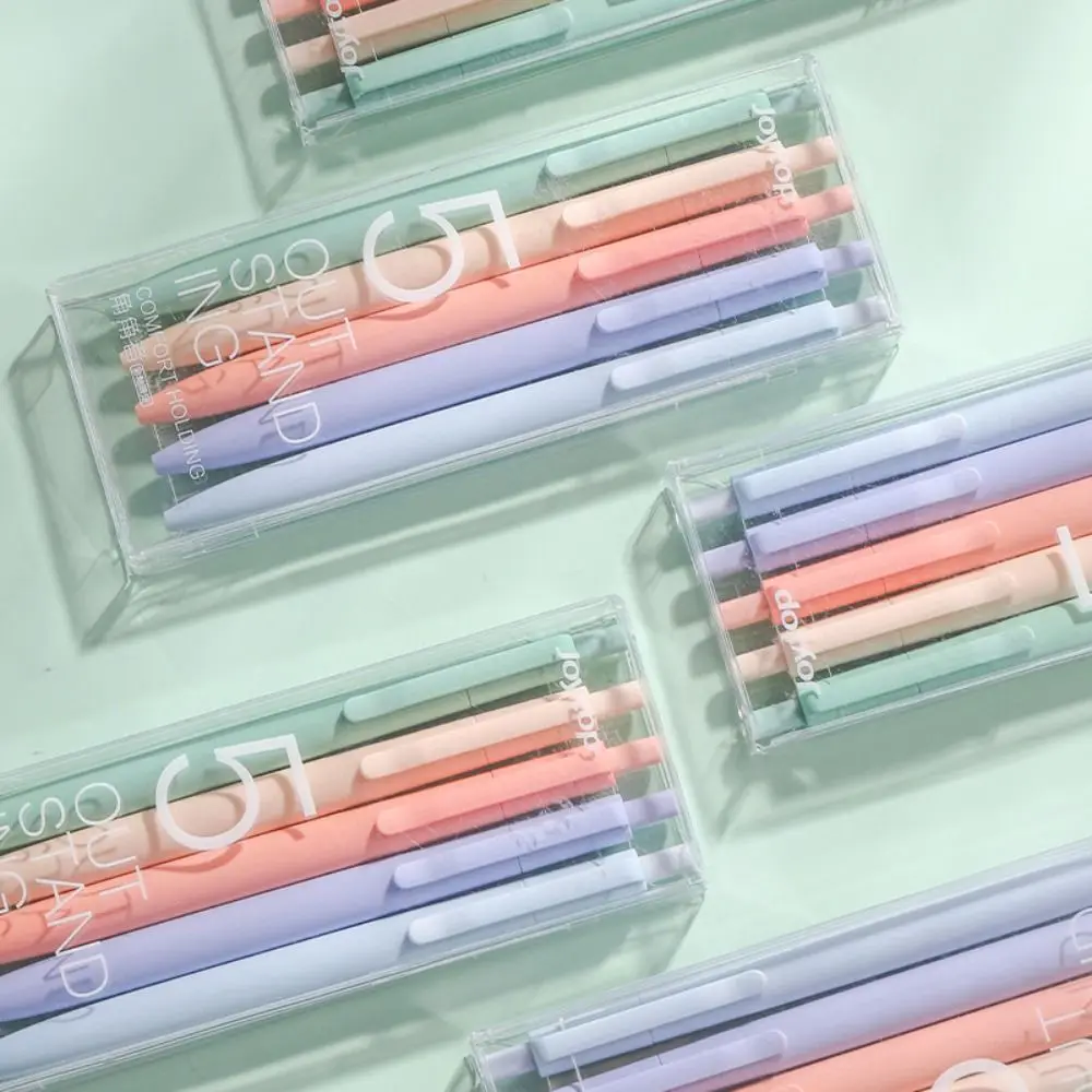 

5 шт./набор, Ручка гелевая быстросохнущая