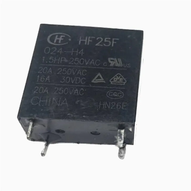 

Новое реле HF25F 024-H4 HF25F 024H4 - 24V 24DCV DCV24 20A 4PIN