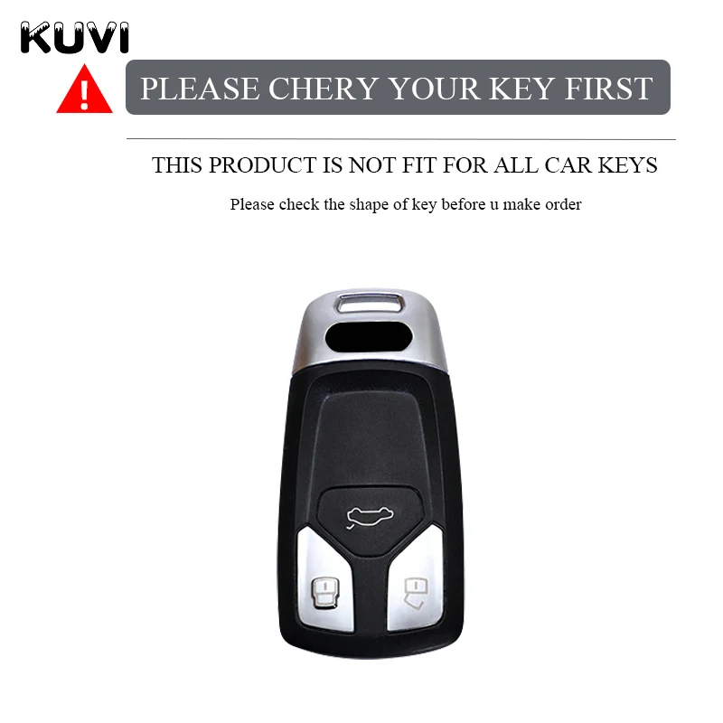 Чехол-держатель для дистанционного ключа из ТПУ Audi A5 A4 B9 TT Q7 A6 Q5 Sline SQ5 8S 8W 4M S4 S5 S7 TTS