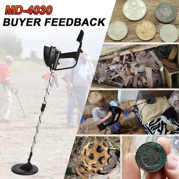 MD-4030 Metal Detector Underground Gold Detector Outdoor Gold Digger Length Adjustable Treasure Hunter Seeker Portable Detector 3