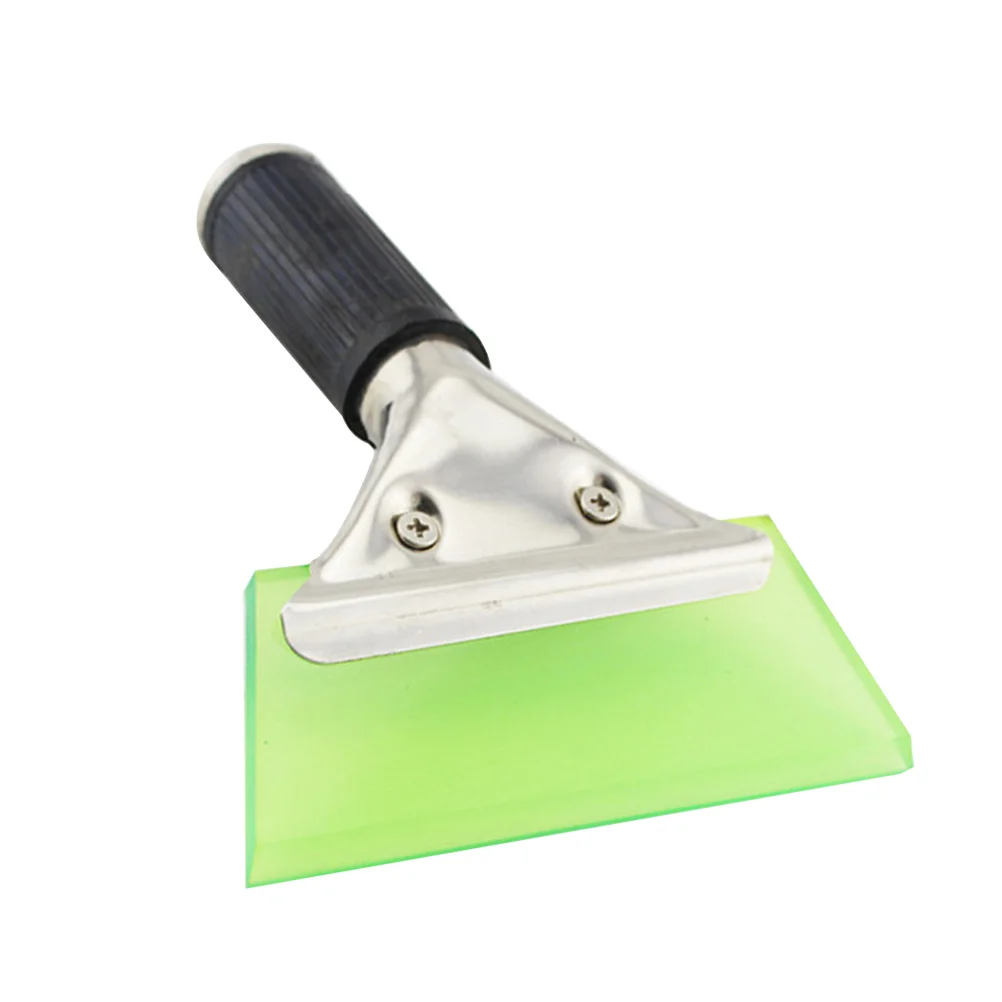 

Snow Scraper Cleaner Stainless Steel For Windshield With Rubber,