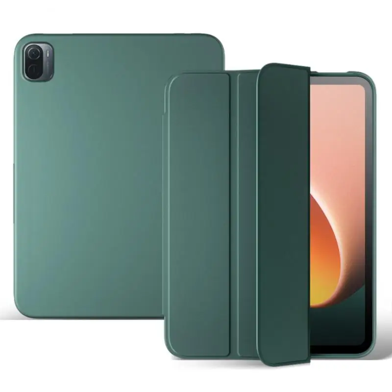 

Silicone Smart Cover Ultra Thin Screen Protector Tablet 11 Inch Case New For Mipad 5 2021 Magnetic For Xiaomi Mi Pad 5