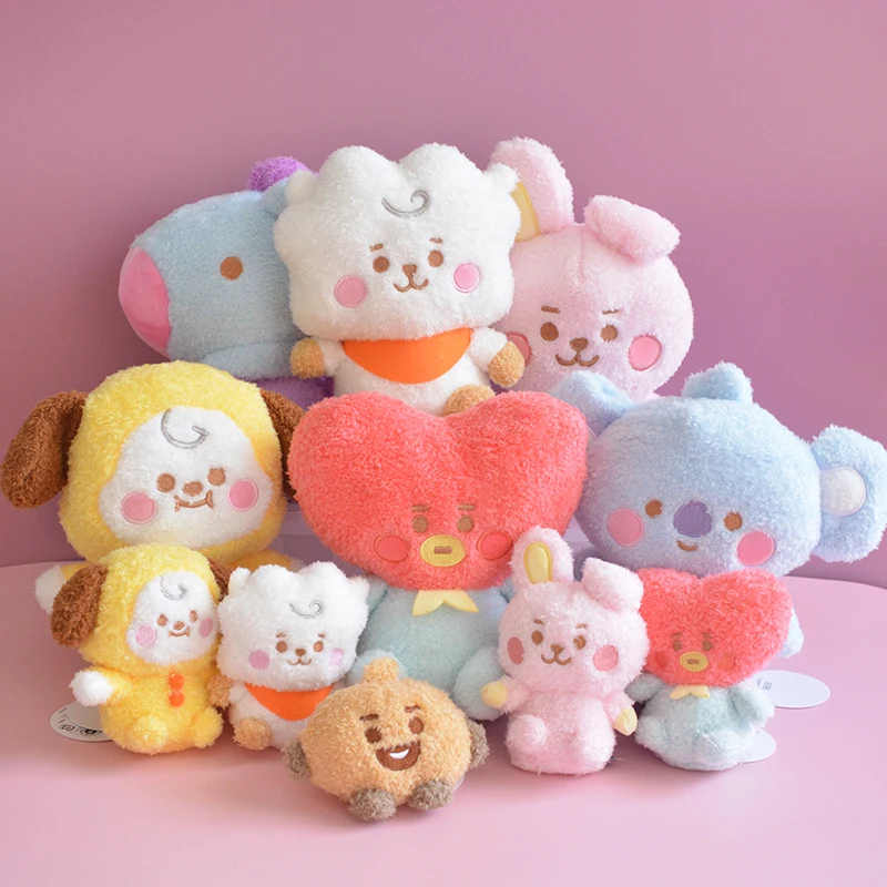 

Kawaii Bt21 брелок Bangtan Boys Cooky Chimmy Mang Tata Rj мягкий плюшевый брелок для сна подушка для фанатов домашний декор кула Подвеска Игрушка