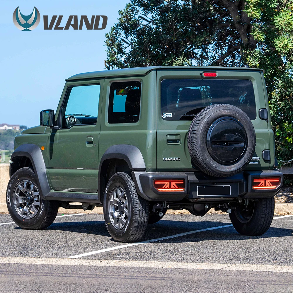 Задний светодиодный фонарь VLAND в сборе для Suzuki Jimny 2018-2019 задний стоп-сигнал ДХО
