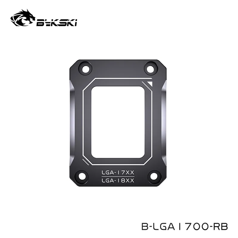 

Пряжка Bykski Intel Lga1700 12-го поколения, устойчивая к давлению пластина процессора, инструменты для коррекции изгиба рамы, черный, цвет