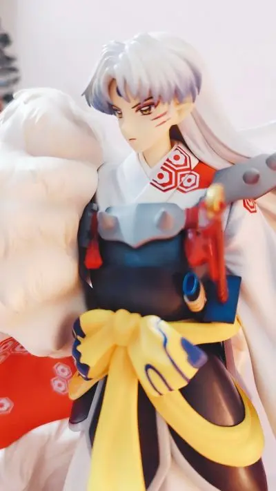 100% подлинная оригинальная фигурка Inuyasha Sesshomaru H28 см аниме-модель коллекция