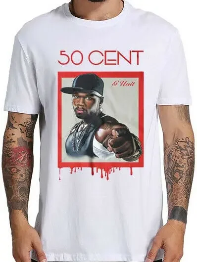 Винтажная футболка в стиле хип-хоп магазин конфет Da клубе 50% Rapper G-Unit лучший друг