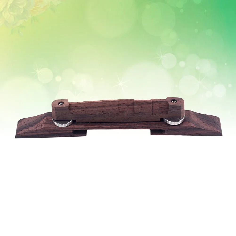 

Guitar Bridge Saddle Roller Acousticbass Replacement Accessories Tremolo Brown Parts