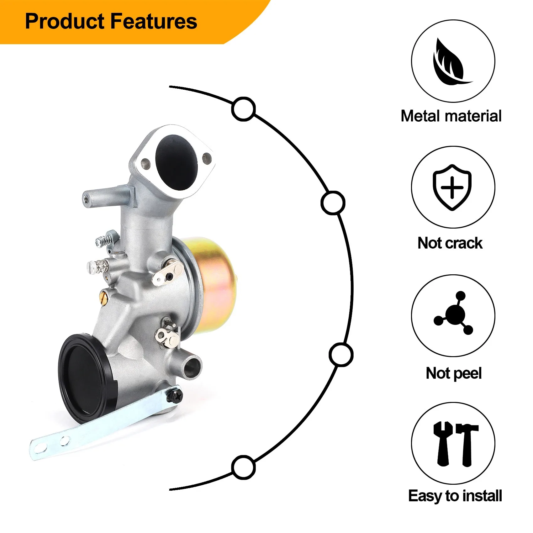 Карбюратор с прокладкой ДЛЯ Briggs &amp Stratton 491031 490499 491026 281707 12Hp карбюратор двигателя