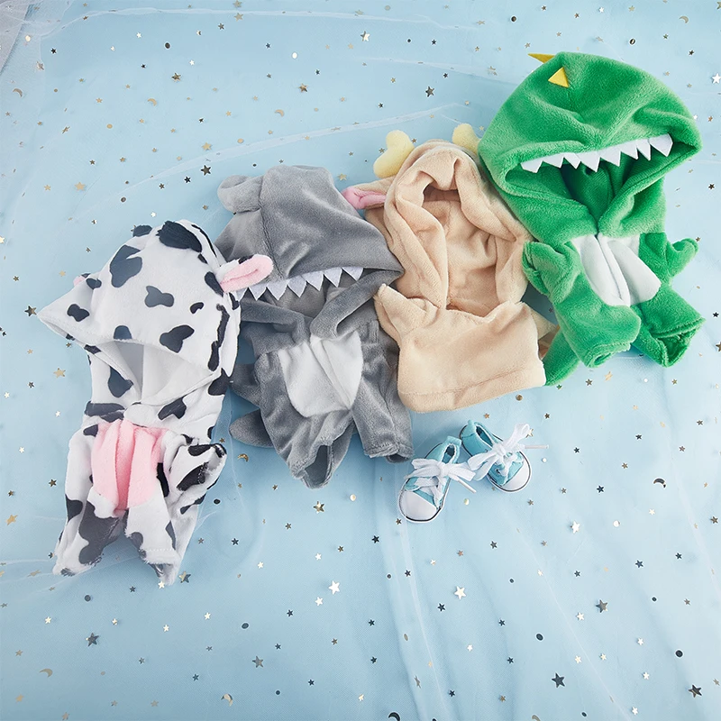 

Dinosaur Onesie Pants 20cm Doll Suit Pajamas Doll Clothes Doll Accessories