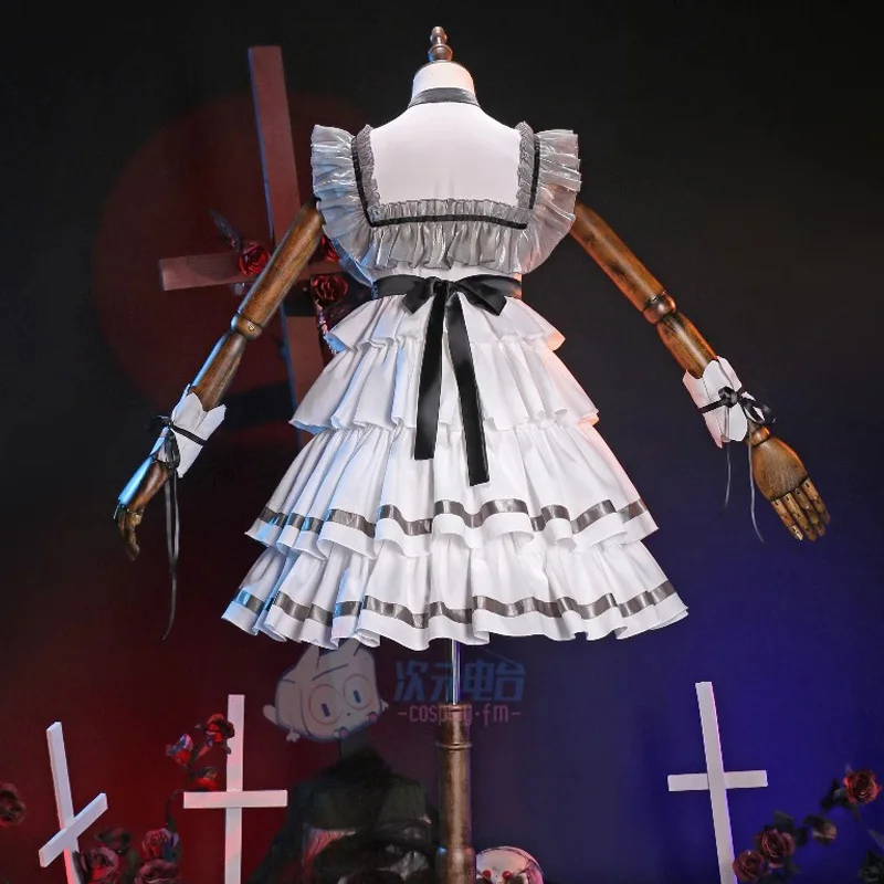 Женский костюм для косплея аниме финальная фантазия принцессы с оборками без