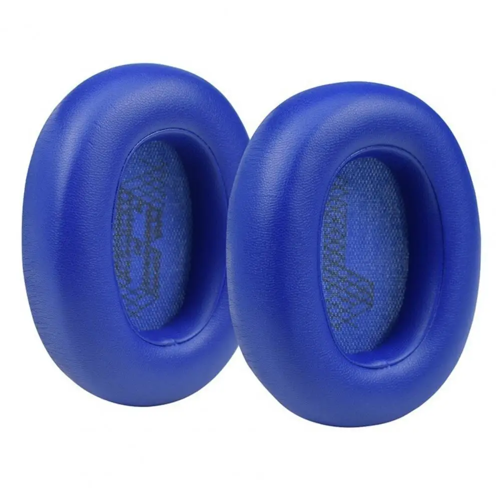 

Headphone Cushion Breathable Good Resilience Comfortable Protein Faux Leather Simple Headset Cushion for JBL LIVE 650BTNC