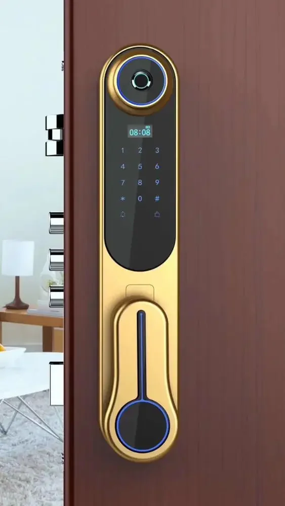 Заводской экспорт электронный Умный Цифровой Дверной замок с отпечатком пальца