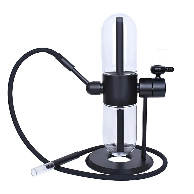

Arabian European And American Gravity Hookah Transparent Glass Hookah Pipe Smoking Set Hookah