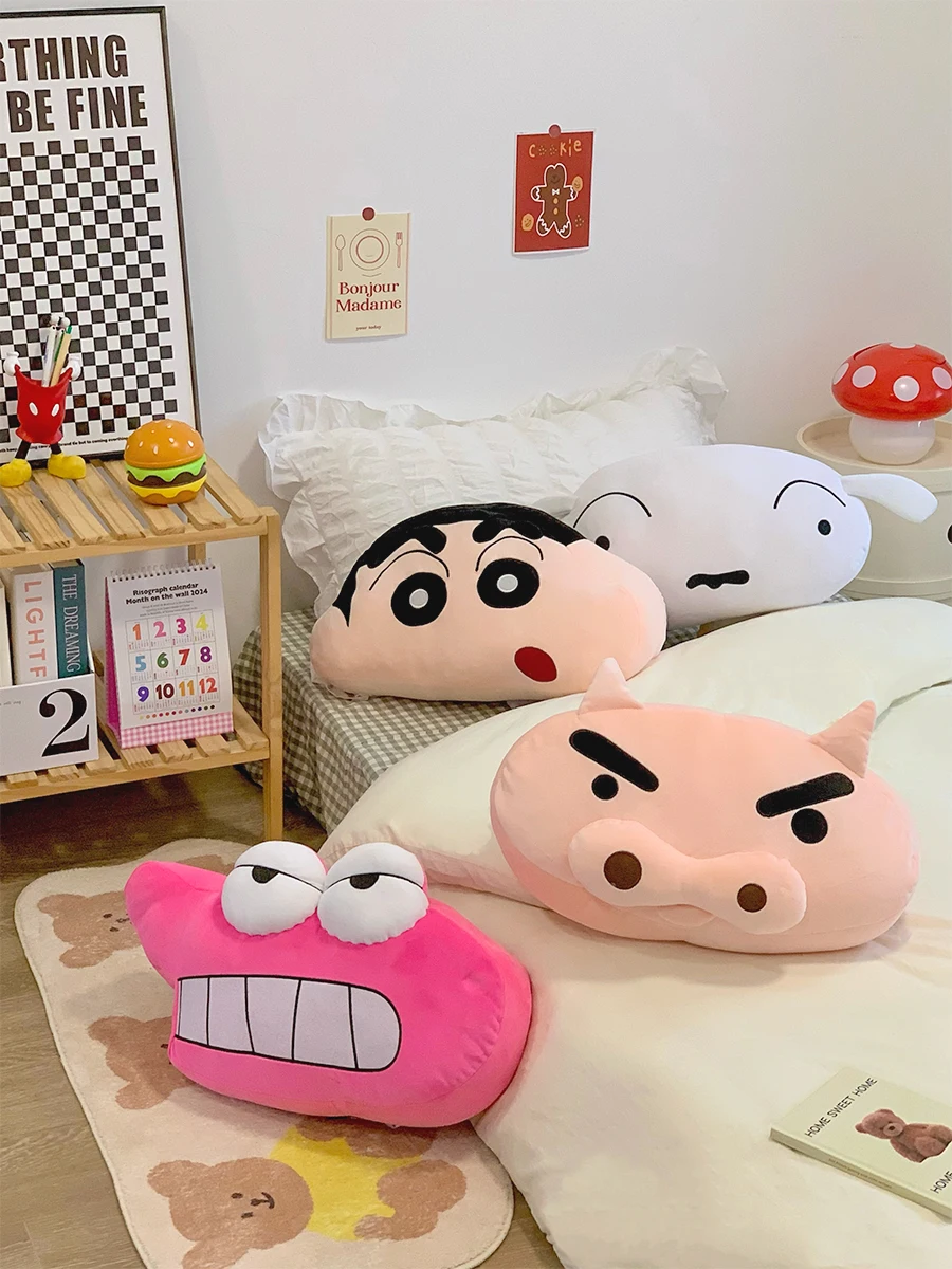 Подушка MINISO Crayon Shin-chan плюшевая подушка погрябуьзаэмон Boochan Waniyama рождественские