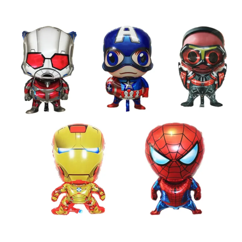 Мстители украшения на день рождения алюминиевый пленочный воздушный шар Marvel