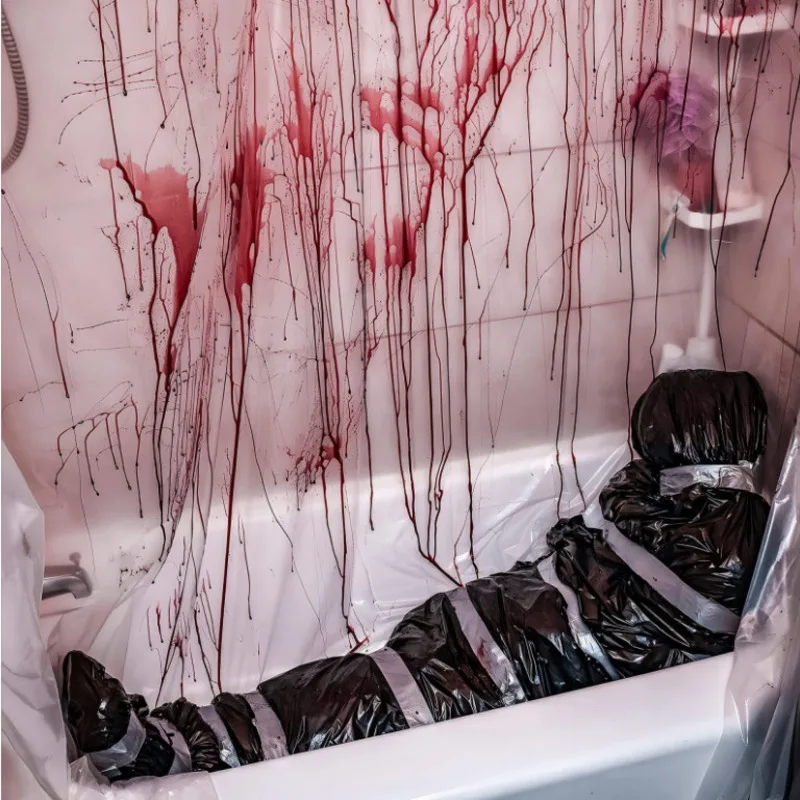 Жуткий ненастоящий труп на Хэллоуин Реалистичные надувные погибшие трупы