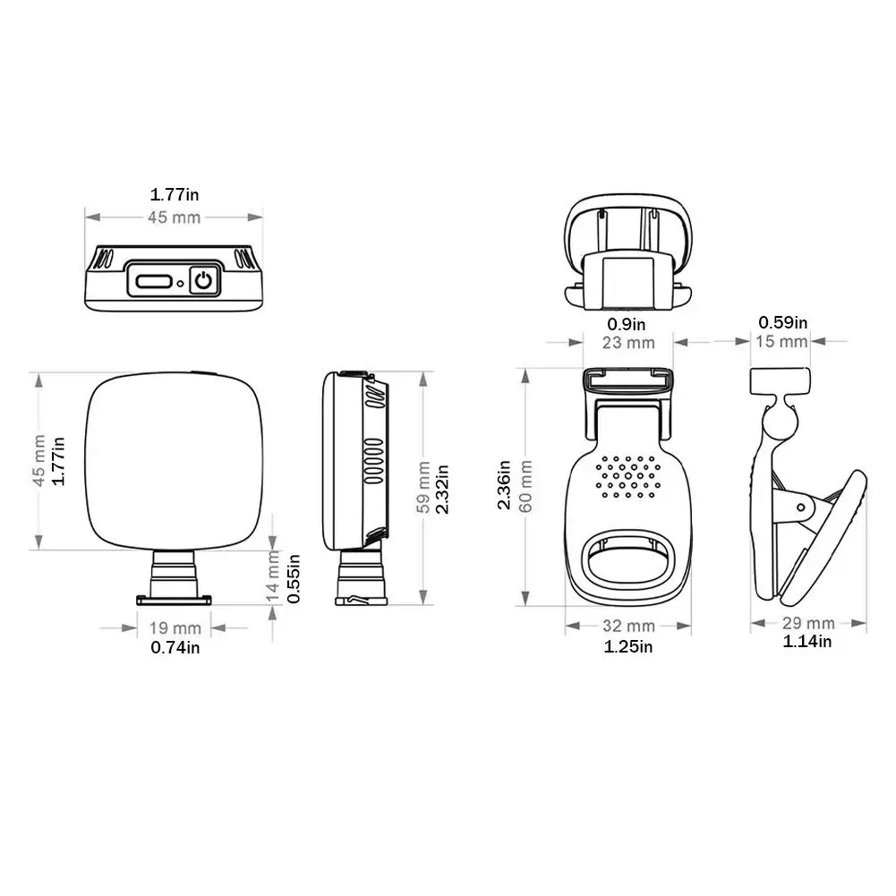 Съемная светодиодная лампа с зажимом для телефона прямой трансляции освещение