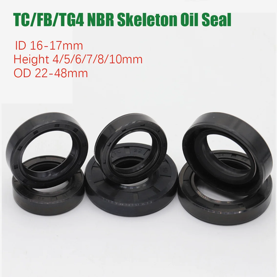 

Сальники для насоса NBR ID 16-17 мм