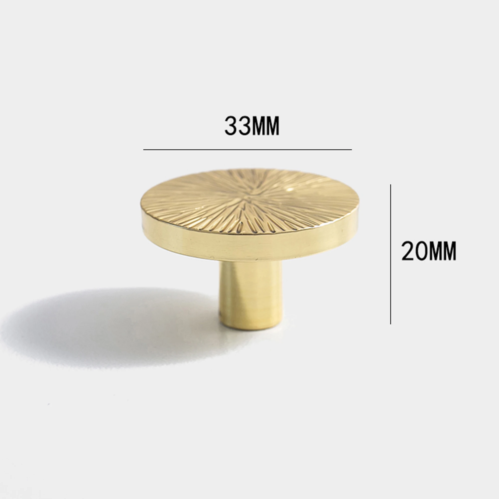 Твердые латунные мебельные ручки, фурнитура, золотые круглые дверные ручки для шкафов и ящиков, современные кухонные аксессуары, ручка ручной работы