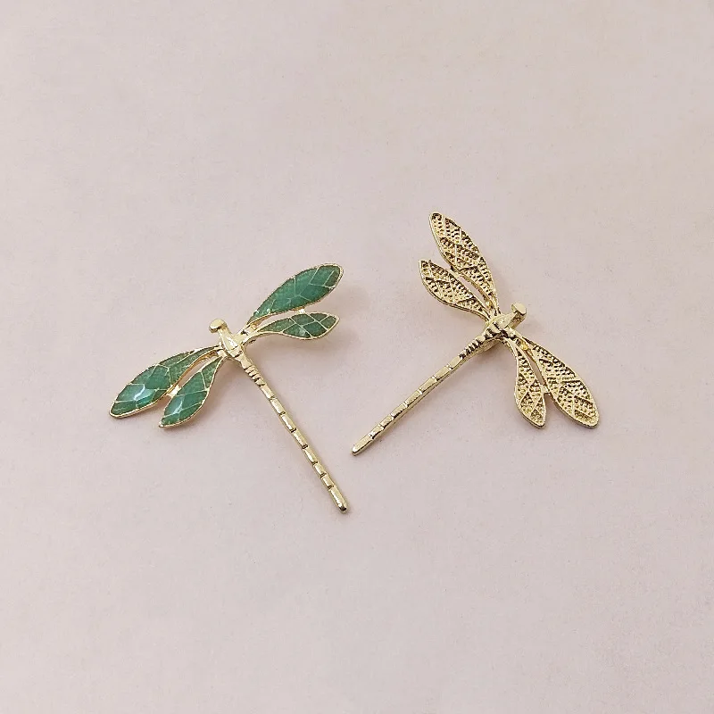 10 шт., подвеска в виде стрекозы, 42x36 мм