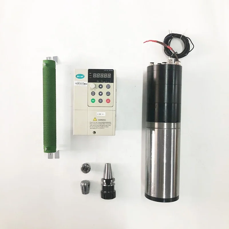 Высокочастотный шпиндель с водяным охлаждением atc 3 2 кВт двигатель шпинделя для