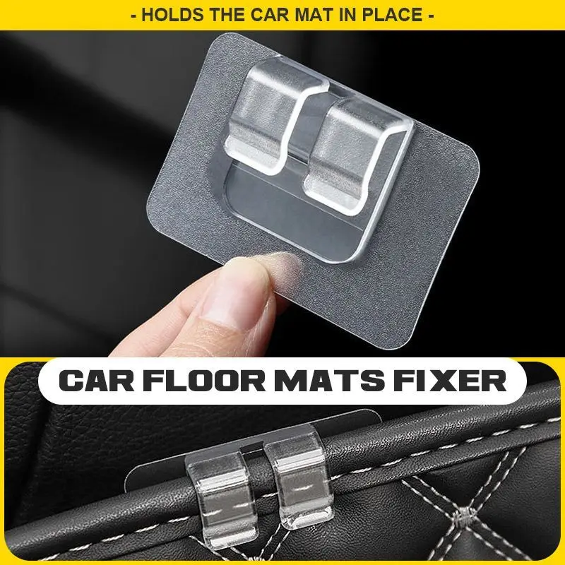 

Multipurpose car mat fixing buckles Home kitchen bathroom cabinet hanging hooks Dropshipping