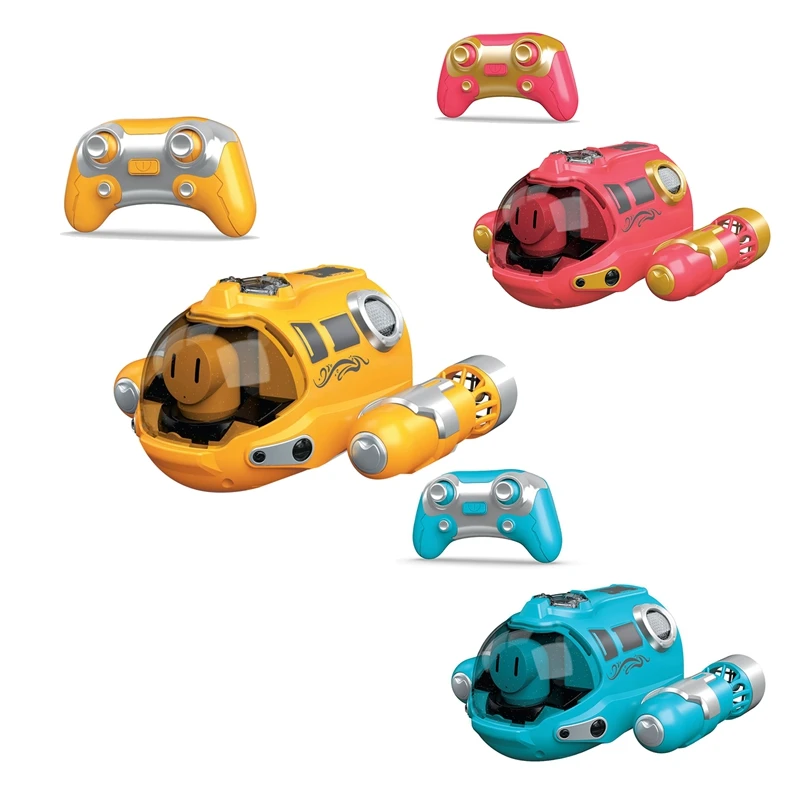 Мини-радиоуправляемая лодка 2 4G с распылителем дистанционным управлением