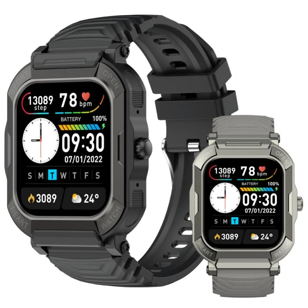 

2023 H30 Smartwatch 5ATM Outdoor Sports Fitness Bracelet Men's Wrist Watch Heart Rate Health Monitoring Waterproof Smartwatch
