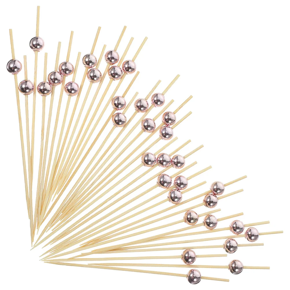 200 шт. фруктовые шашлыки зубочистки коктейльные бамбуковые фрукты палочки для