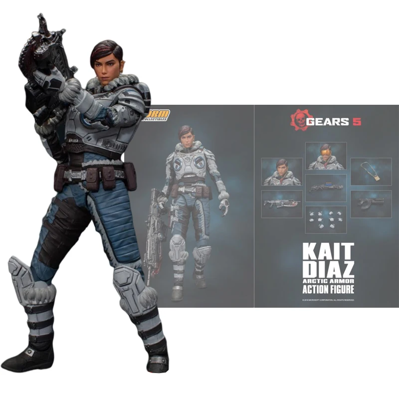 

Genuine Storm Toys 1/12 GEARS 5 KAIT DIAZ ARCTIC ARMOR Anime Figure Model Collecile Action Toys Gifts