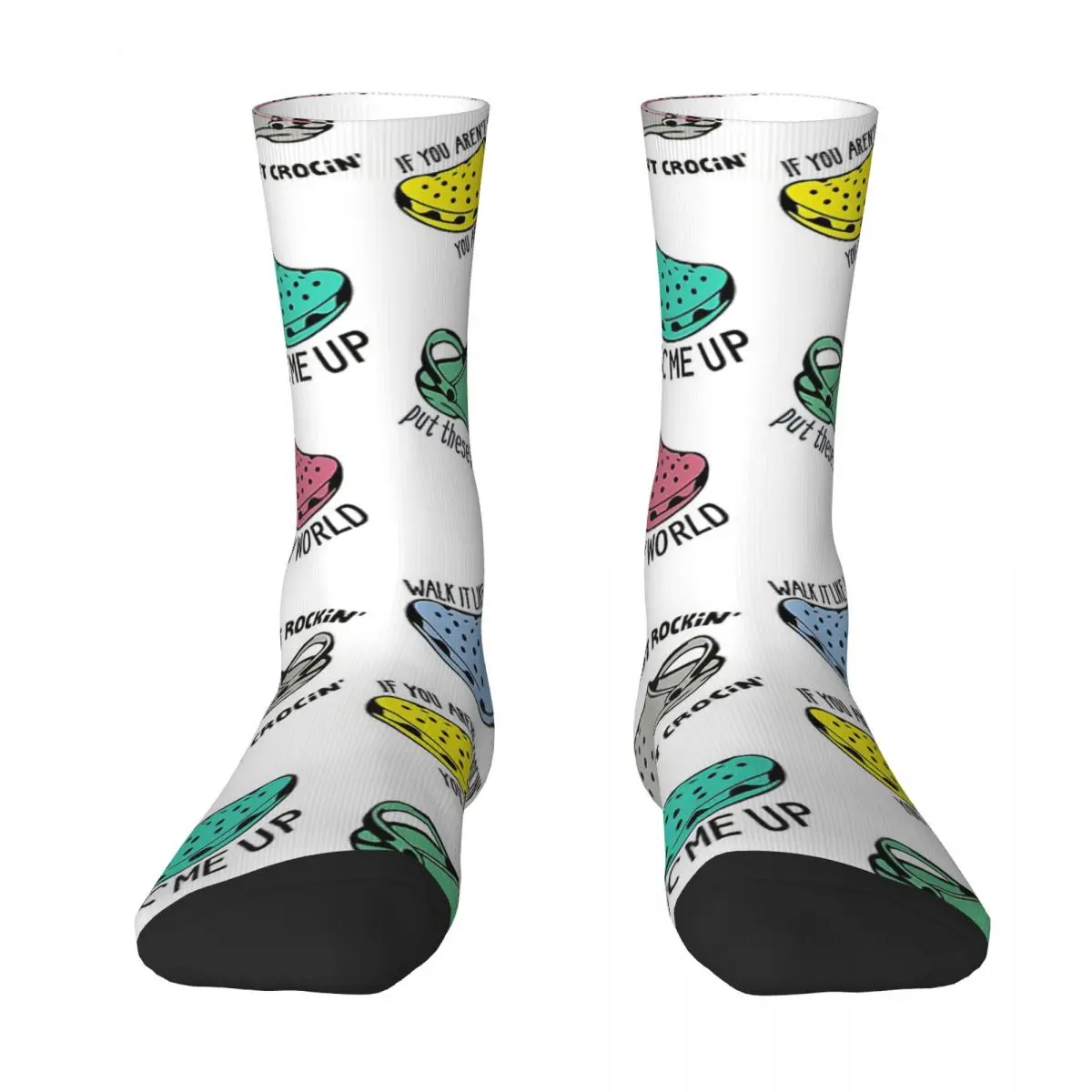 

Funny Quotes Crocs Pack Adult Socks Unisex socks,men Socks women Socks