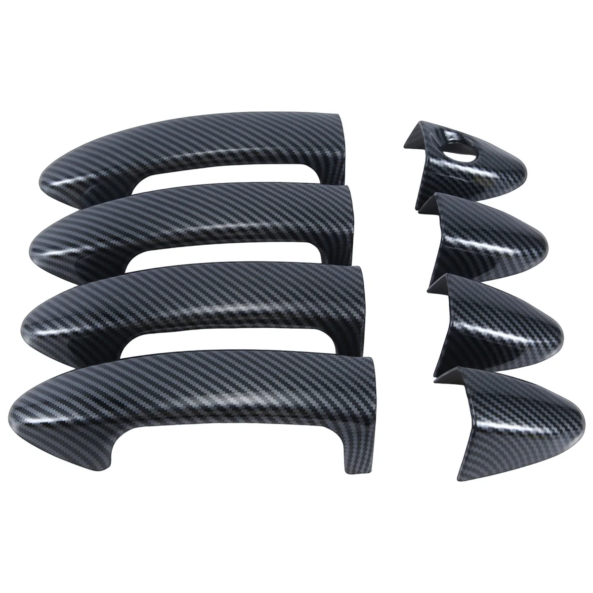 Наклейка для Ford Fiesta 2009 2010 2011 аксессуары углеродное волокно