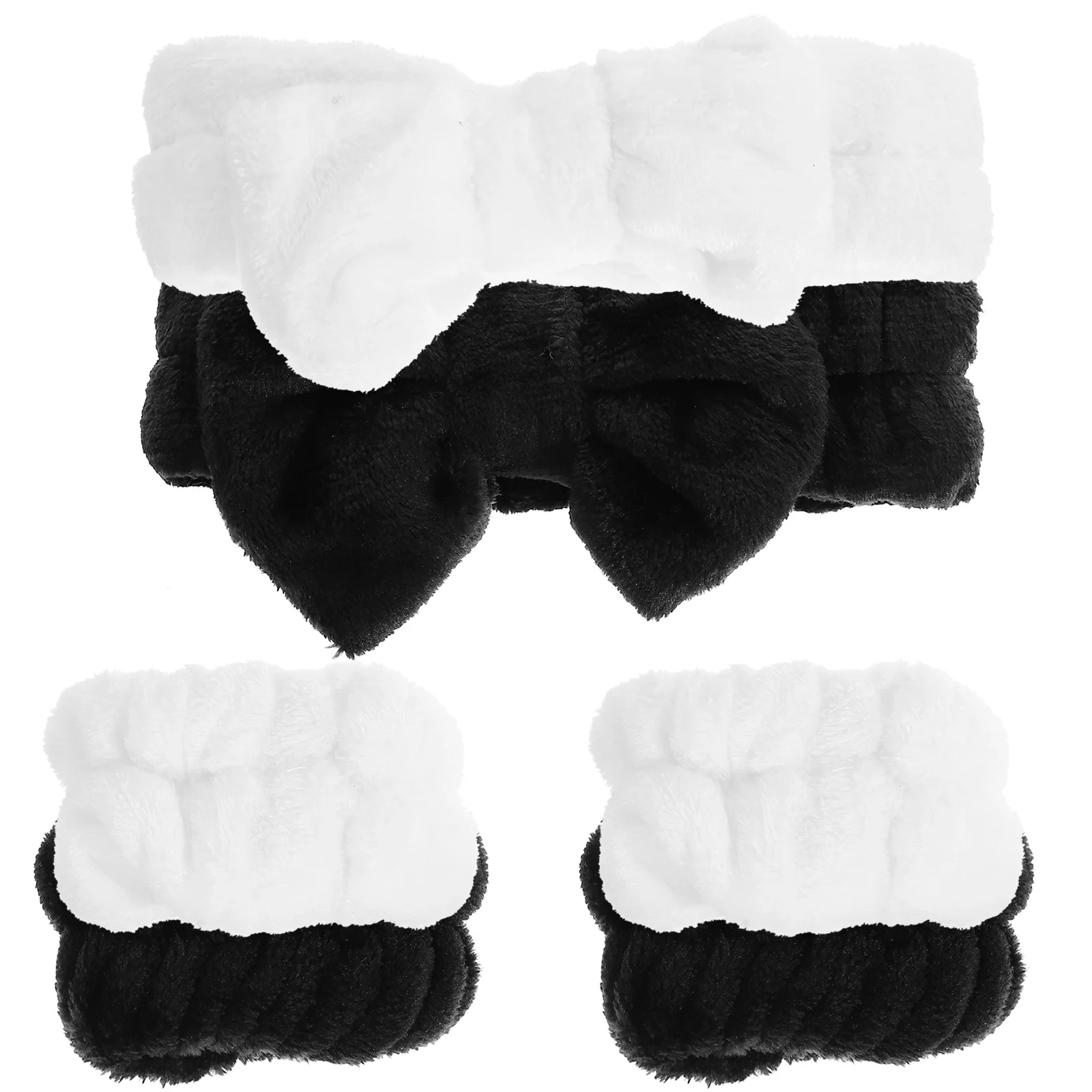 

Headband Face Makeup Spa Wristband Wash Wrist Washing Hairband Headbands Washband Facial Shower Girl Band Bow Bowtie